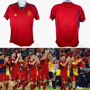 ⚽️ New España World Cup QATAR 2022 Spain Home Mens Soccer Jersey 🇪🇸